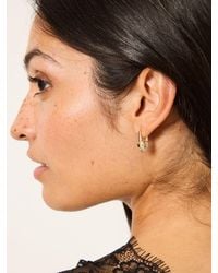 FatFace - Heart Lock Earrings - Lyst