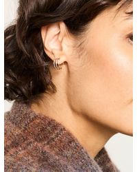 FatFace - Triple Strand Hoop Earrings - Lyst