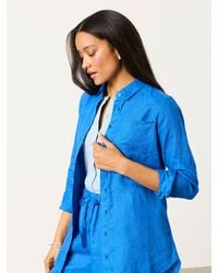 FatFace - Fatface Olivia Petite 100% Linen Shirt - Lyst