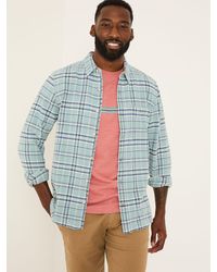 FatFace - Long Sleeve Trent Check Shirt - Lyst