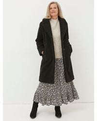 FatFace - Mylah Teddy Longline Coat - Lyst