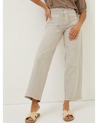 FatFace - Cassie Marine Straight Jeans - Lyst