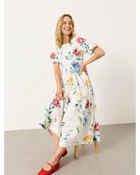 FatFace - Bria Petite Midi Dress - Lyst