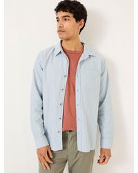 FatFace - Mill Long Sleeve Stripe Shirt - Lyst