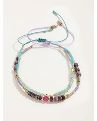 FatFace - Fatface 2 Pack Multi Colour Adjustable Bracelet - Lyst
