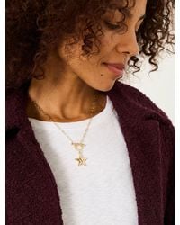 FatFace - Star Necklace - Lyst