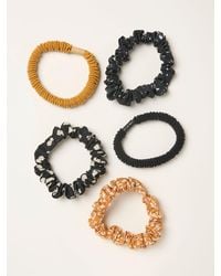FatFace - Fatface 5 Pack Sand Garden Scrunchies - Lyst