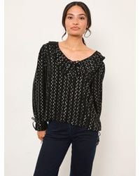 FatFace - Rene Metallic Blouse - Lyst