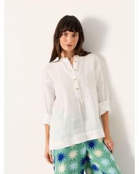 FatFace - Fatface Julia Petite Linen Popover - Lyst