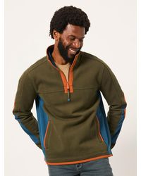 FatFace - Airlie Hybrid Quarter Neck Sweat - Lyst