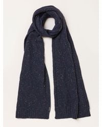 FatFace - Fatface Cable Knit Scarf - Lyst