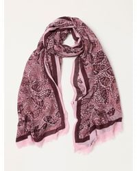 FatFace - Fatface Leaf Lightweight Scarf - Lyst