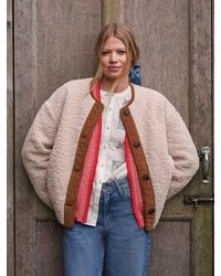 FatFace - Willow Borg Fleece Jacket - Lyst