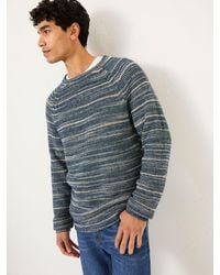 FatFace - Ombre Knitted Crew Neck Jumper - Lyst
