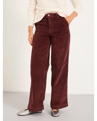 FatFace - Kendall Cord Wide Leg Trouser - Lyst