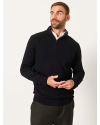 FatFace - Fatface Rye Quarter Zip Knitted Jumper - Lyst