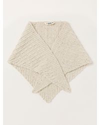 FatFace - Fatface Ivory Sequin Triangle Scarf - Lyst