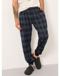 FatFace - Kemble Check Cuffed Pyjama Bottoms - Lyst