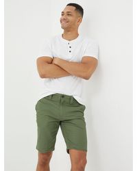 FatFace - Stow Flat Front Shorts - Lyst