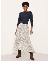 FatFace - Fatface Skye Midi Skirt - Lyst
