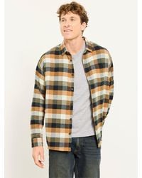 FatFace - Brora Long Sleeve Relaxed Fit Check Shirt - Lyst