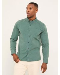 FatFace - Marlow Long Sleeve Plain Shirt - Lyst