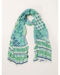 FatFace - Fatface Patchwork Printed Lightweight Scarf - Lyst
