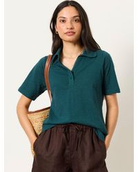 FatFace - Paige Short Sleeve Jersey Shirt - Lyst