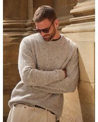 FatFace - Milport Knitted Crew Neck Jumper - Lyst