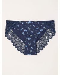 FatFace - Floral Polka Dot Brazilian Knickers - Lyst