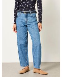 FatFace - Fatface Camber Chambray Barrel Jeans - Lyst
