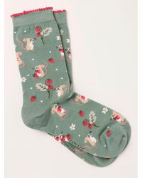 FatFace - Fatface Strawberry Mouse Socks - Lyst