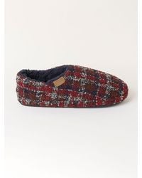 FatFace - Fatface Arthur Checkered Mule Slipper - Lyst
