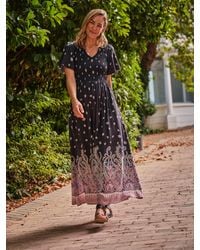 FatFace - Fatface Alma Midi Dress - Lyst