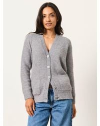 FatFace - Lou Longline Knitted Cardigan - Lyst