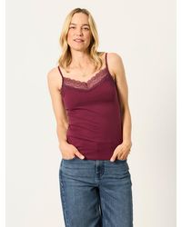FatFace - Lace V-Neck Vest - Lyst