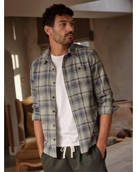 FatFace - Trent Long Sleeve Check Shirt - Lyst
