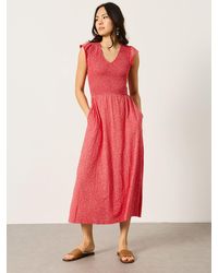 FatFace - Fatface Demi Jersey Midi Dress - Lyst