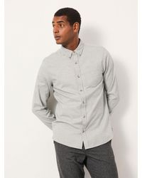 FatFace - Fatface Tadlow Long Sleeve Herringbone Shirt - Lyst