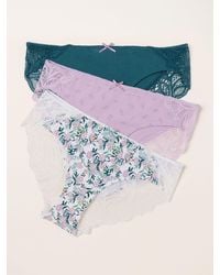 FatFace - 3 Pack Of Brazillian Knickers - Lyst