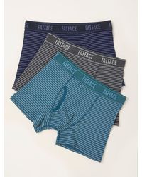 FatFace - Fatface 3 Pack Stripe Boxers - Lyst