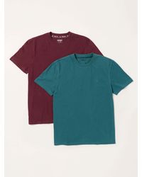 FatFace - 2 Pack Short Sleeve T-Shirt - Lyst