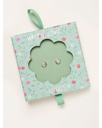 FatFace - Fatface Tone Flower Earrings Gift - Lyst
