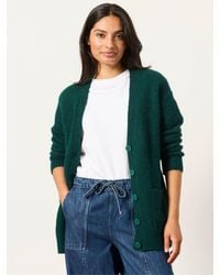 FatFace - Lou Longline Knitted Cardigan - Lyst