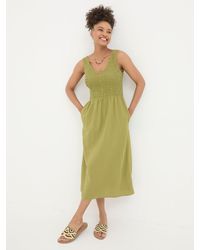 FatFace - Aria Midi Dress - Lyst