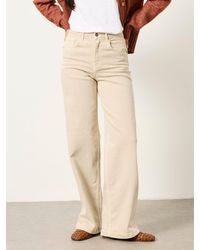 FatFace - Fatface Welling Clay Wide Leg Jeans - Lyst