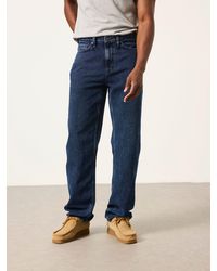FatFace - Relaxed Straight Fit Canvas Weave Jeans - Lyst