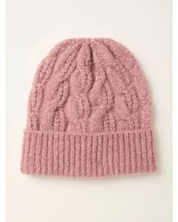 FatFace - Fatface Cable Beanie - Lyst