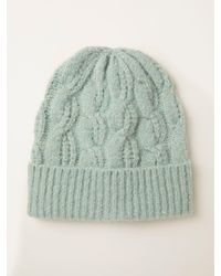 FatFace - Cable Beanie - Lyst