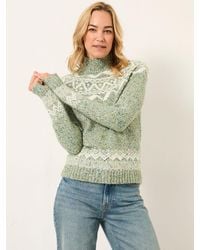 FatFace - Birch Fairisle Crew Knitted Jumper - Lyst